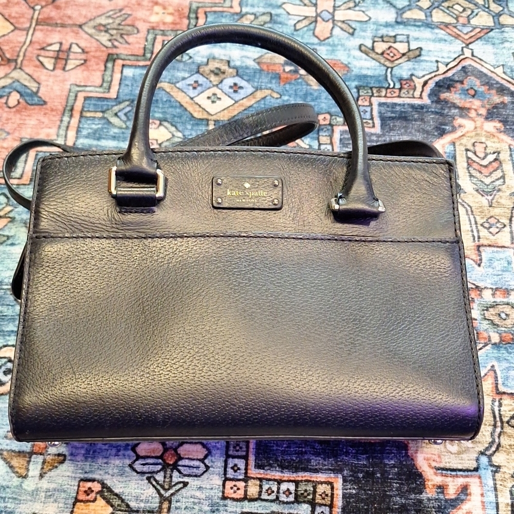 Kate Spade Black Leather Handbag